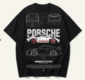 (BLACK) Porshe Tshirt