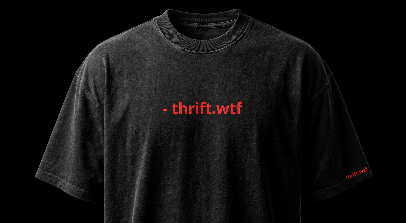 (BLACK) COMMITED GUY'S TEE