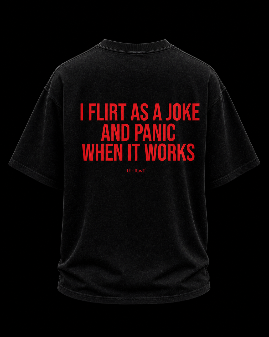 I FLIRT AS A JOKE AND PANIC WHEN IT WORKS