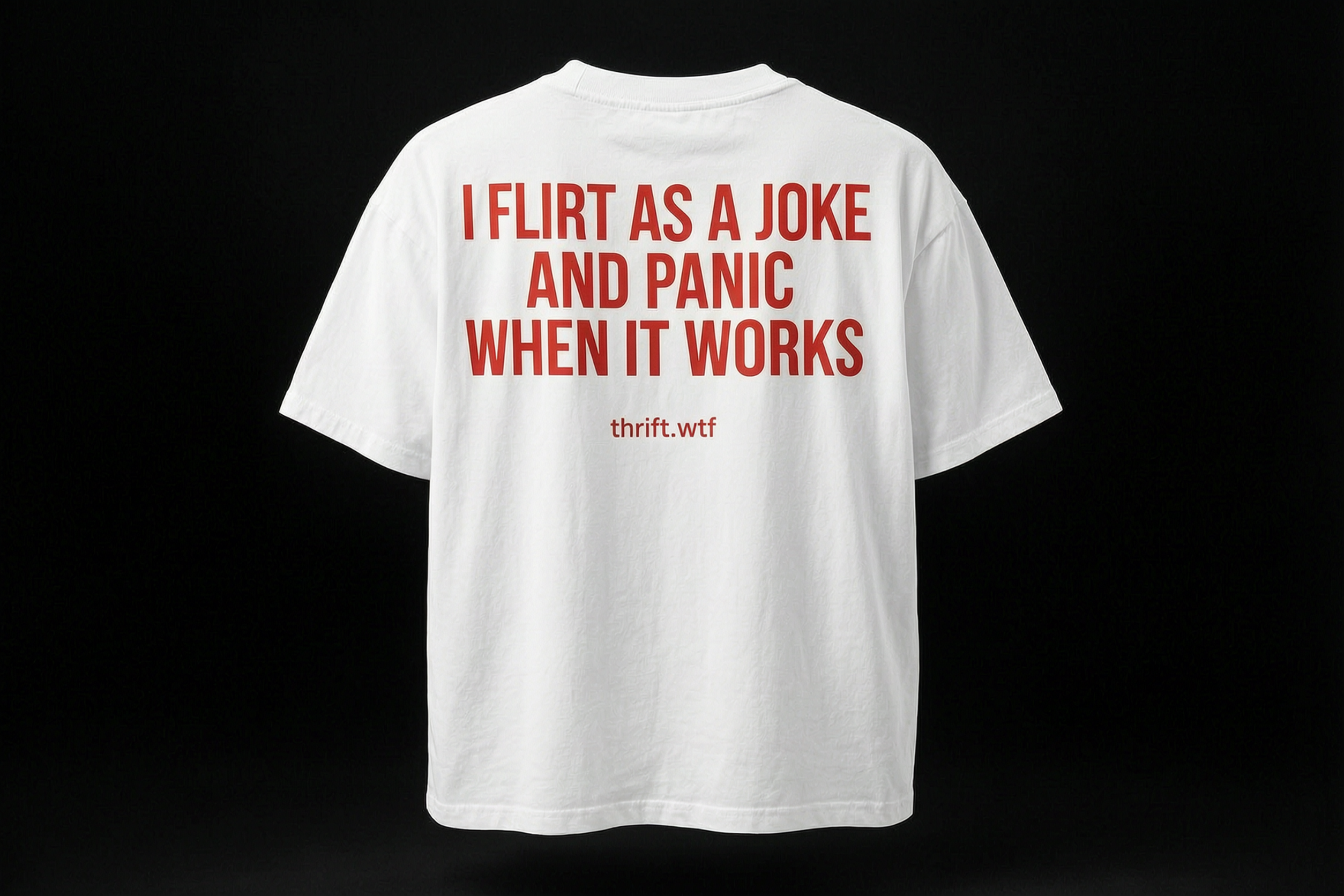 I FLIRT AS A JOKE AND PANIC WHEN IT WORKS
