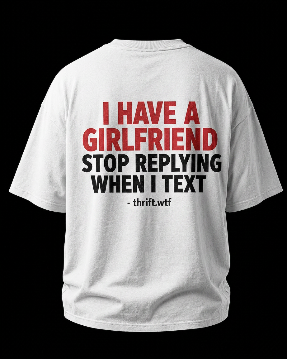 (BLACK) I HAVE A GIRLFRIEND, STOP REPLYING WHEN I TEXT