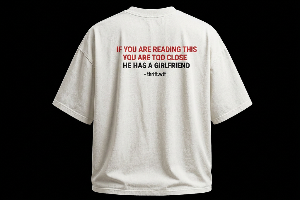 (BLACK) COMMITED GUY'S TEE