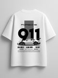 (WHITE) Porshe Tshirt