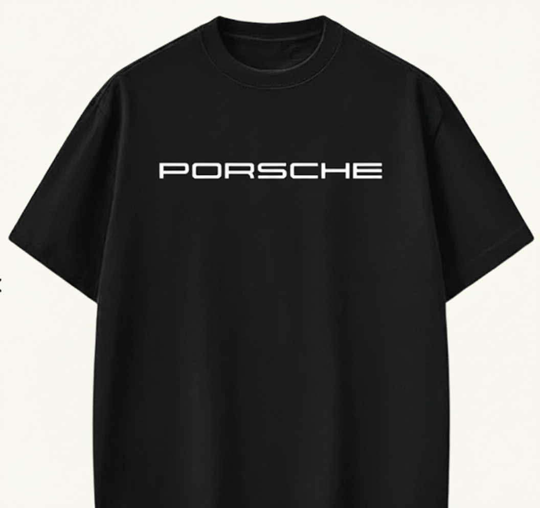 (BLACK) Porshe Tshirt