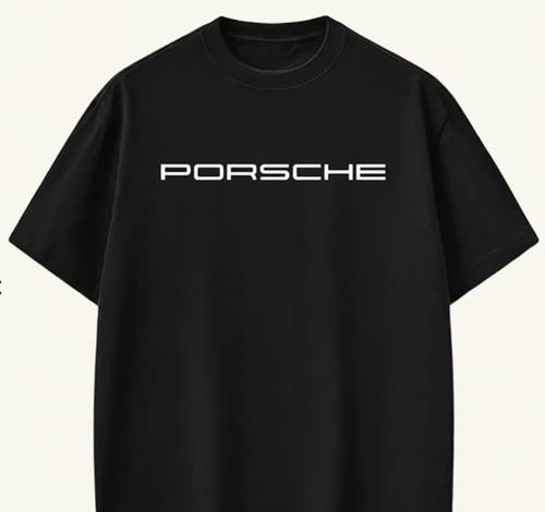 (BLACK) Porshe Tshirt
